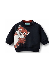 Kenzo Kids Tiger-Printed Crewneck Sweatshirt