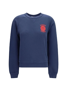 Kenzo Logo Detailed Crewneck Sweatshirt