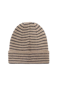 Konges Slojd Striped Knitted Beanie Hat