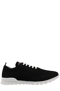 Kiton Lace-Up Knitted Sneakers