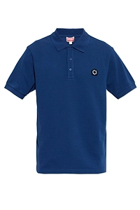 Kenzo Logo Embroidered Short-Sleeve Polo Shirt