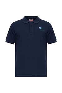 Kenzo Logo Embroidered Short Sleeved Polo Shirt