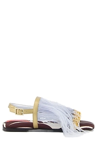 Feather Sandals