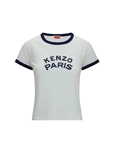 Kenzo Logo Printed Crewneck T-Shirt
