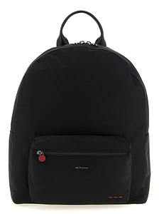 Kiton Logo Zip Backpack