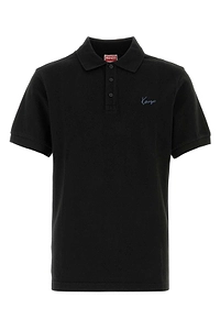 Kenzo Signature Embroidered Slim Polo Shirt