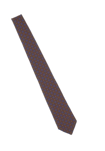 Kiton Micro Floral Seven-Fold Tie