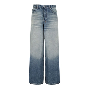 Gradient Wide-Leg Jeans