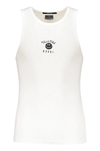 Ksubi Ribbed Logo Tank Top