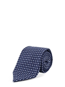 Kiton Micro Pattern Silk Tie