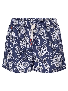 Kiton Paisley Short Swim Shorts