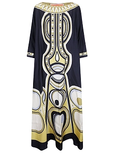 La Doublej Muumuu Printed Dresses