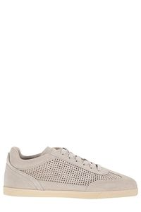 Kiton Perforated Low-Top Sneakers
