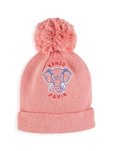 Kenzo Pom-Pom Embroidered Hat