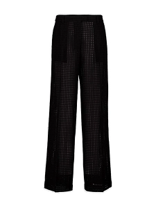 La Doublej Openwork Loose Fit Trousers