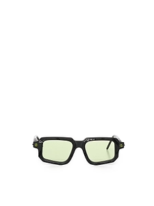 Kuboraum Rectangular Acetate Sunglasses