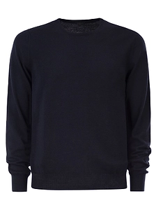 Kiton Ribbed Hem Crew Neck Knitted Sweater