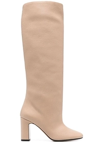 Kiton Round Toe Knee-High Boots