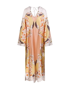 La Doublej Twin Flame Printed Maxi Dress