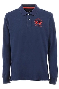 La Martina Logo Embroidered Polo Shirt