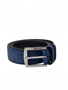 Kiton Square-Tip Buckle Belt