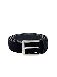 Kiton Square-Tip Buckle Belt