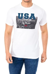 La Martina Printed Crewneck T-Shirt