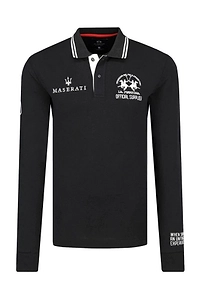 La Martina Long Sleeved Polo Shirt
