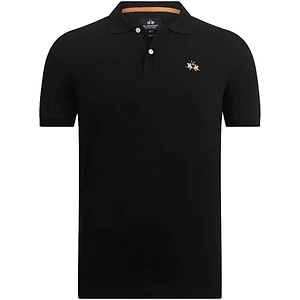 La Martina Short Sleeved Polo Shirt
