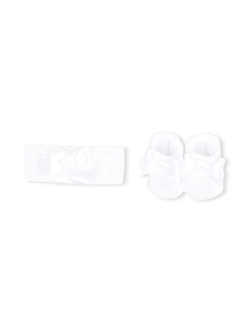 La Perla Kids Booties And Headband Gift Box