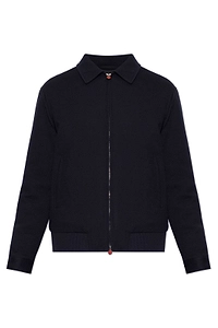 Kiton Zip-Up Wool Jacket