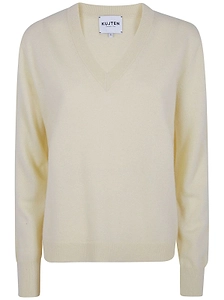 Kujten Lita Long-Sleeved V-Neck Jumper