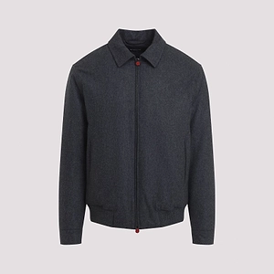 Kiton Zip-Up Bomber Jacket