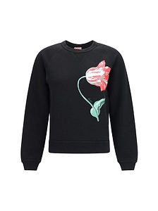 Kenzo Tulip Detailed Crewneck Sweatshirt