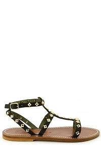 Arelatepyr Fmiel Cnc Studded Flat Sandals