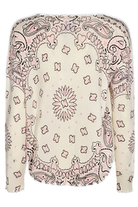 Mela Bandana Bico Distressed-Effect Knitted Sweater