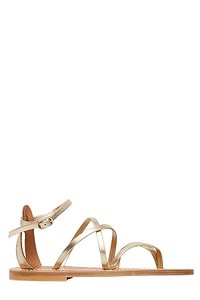 Epicure Buckled Flat Sandals