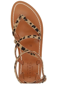 Epicure Crossover Strapped Sandals