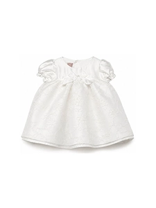 Bow-Detail Flared Dress