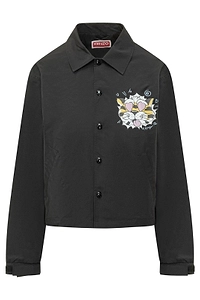Kenzo Wild Tiger Cropped Coach Jacket