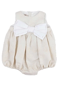 La Stupenderia Bow Detailed Sleeveless Rompers
