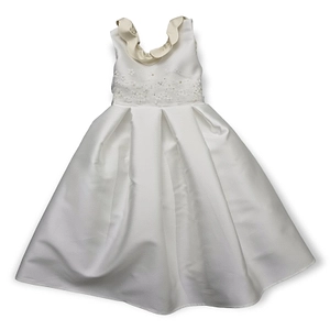 La Stupenderia Bow-Detailed Sleeveless Dress