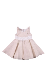 La Stupenderia Bow Detailed Sleeveless Dress