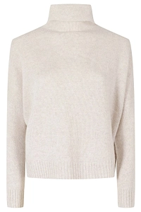 Tila Funnel Neck Knitted Sweater