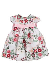 La Stupenderia Bow Embellished Floral Printed Dress