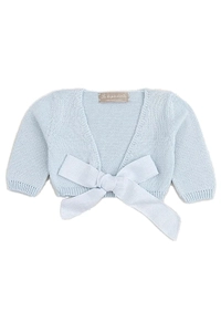 La Stupenderia Bow-Tied Knitted Cardigan