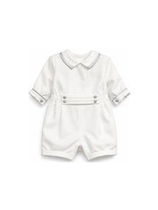 La Stupenderia Button Detailed Long-Sleeved Dungarees