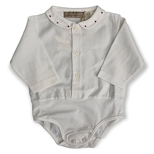 La Stupenderia Buttoned Long-Sleeved Bodysuit