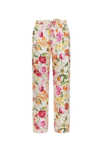 Kenzo Floral Print Drawstring Pants