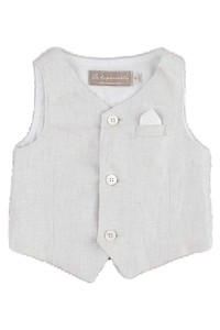 La Stupenderia Buttoned V-Neck Vest